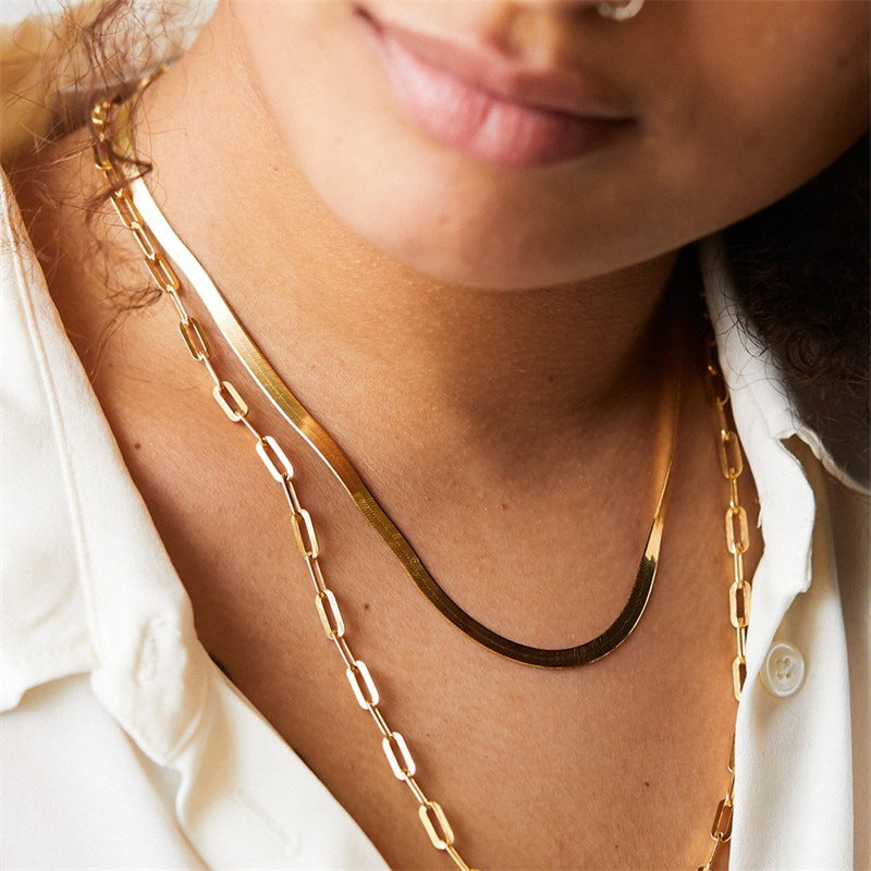 Elegant Duo Layered Necklace