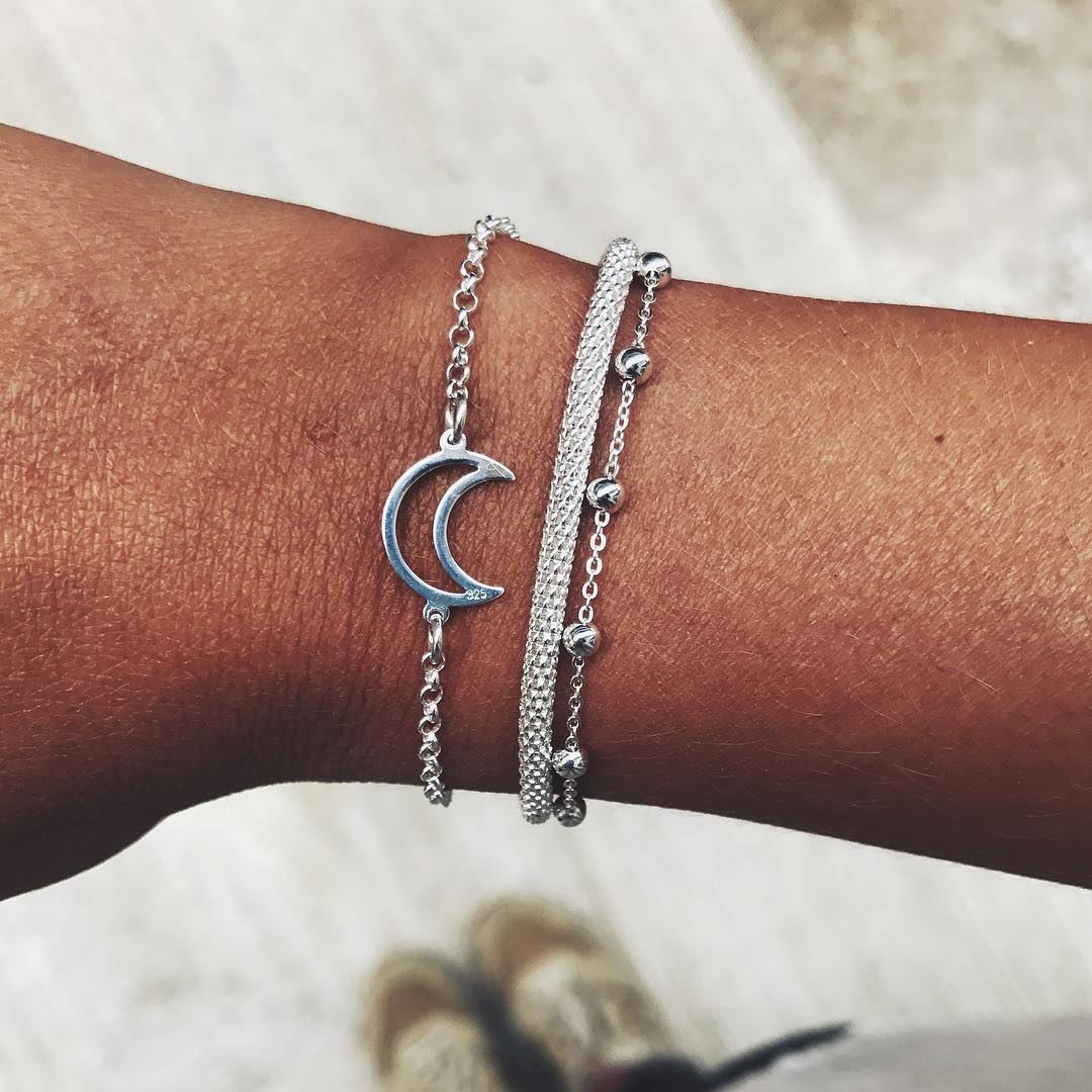 Moon Anklet Set