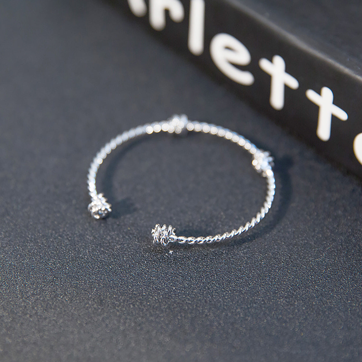 Trinity Knot Open Cuff Bracelets