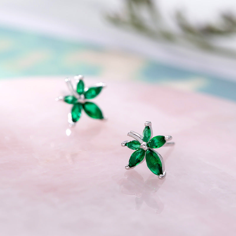Autumn Grace Maple Leaf Earrings