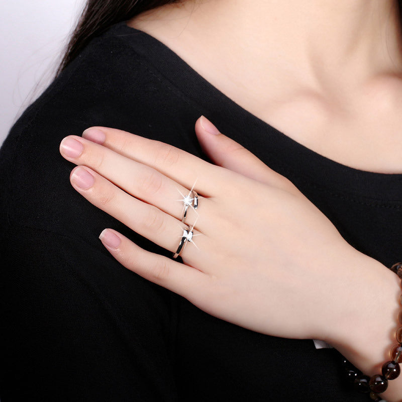 Vow Sterling Couple Rings