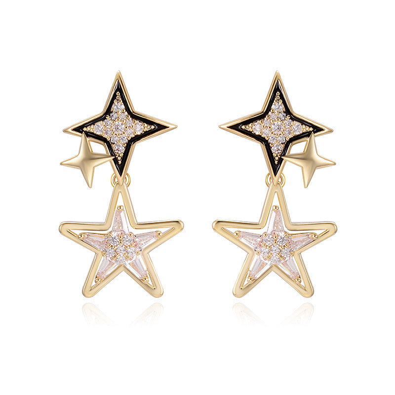 Vintage Whimsy Irregular Earrings