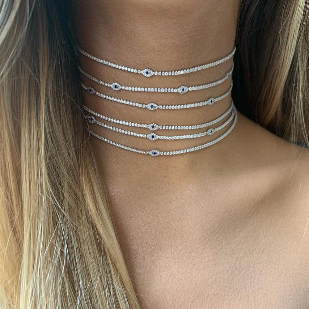 Enchanted  Angel Eye Necklace