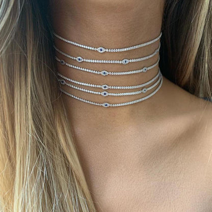 Enchanted  Angel Eye Necklace