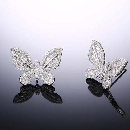 Celestial Butterfly Diamond Earrings