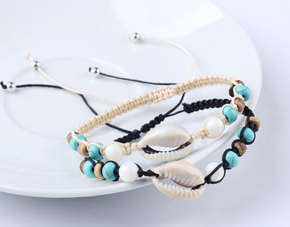 Sunlit Shore Summer Shell Bracelets