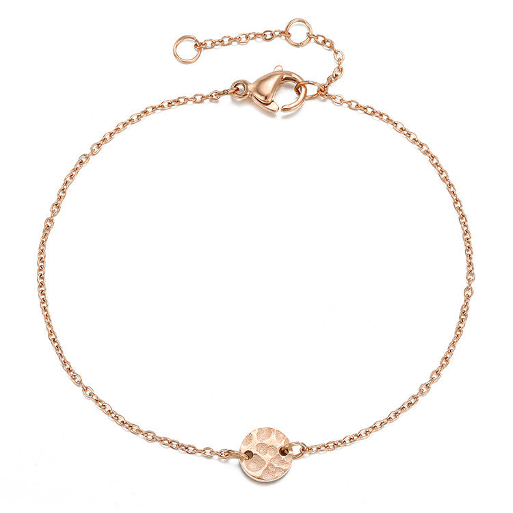 Solstice Glow Geometric Round Bracelet