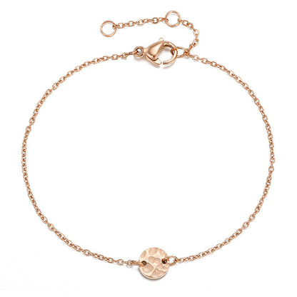 Solstice Glow Geometric Round Bracelet