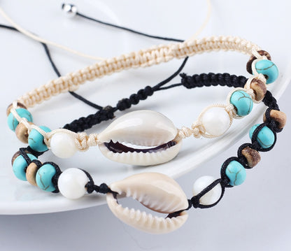 Sunlit Shore Summer Shell Bracelets