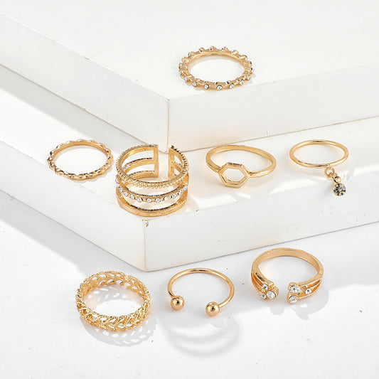 Radiant Stacks Diamond Ring Collection