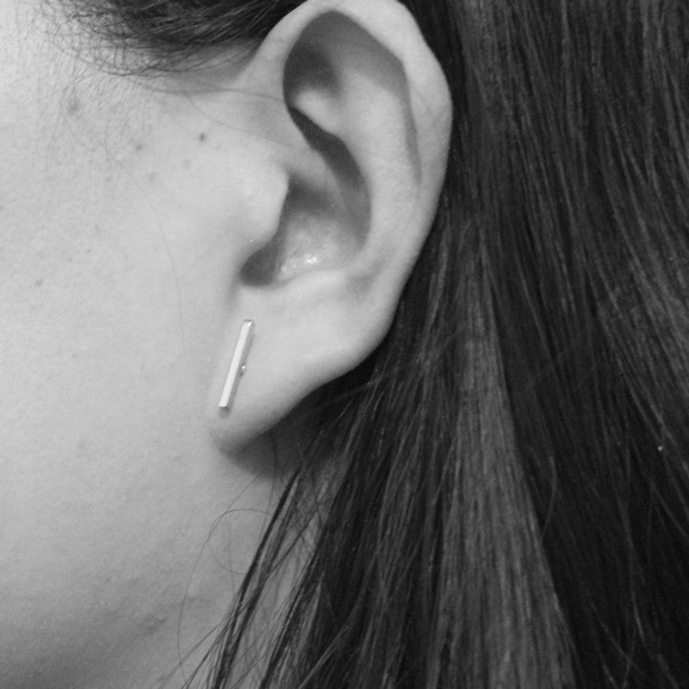 Sleek Essence Flat Earrings