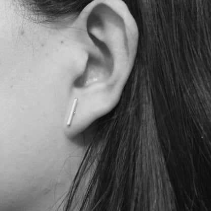 Sleek Essence Flat Earrings