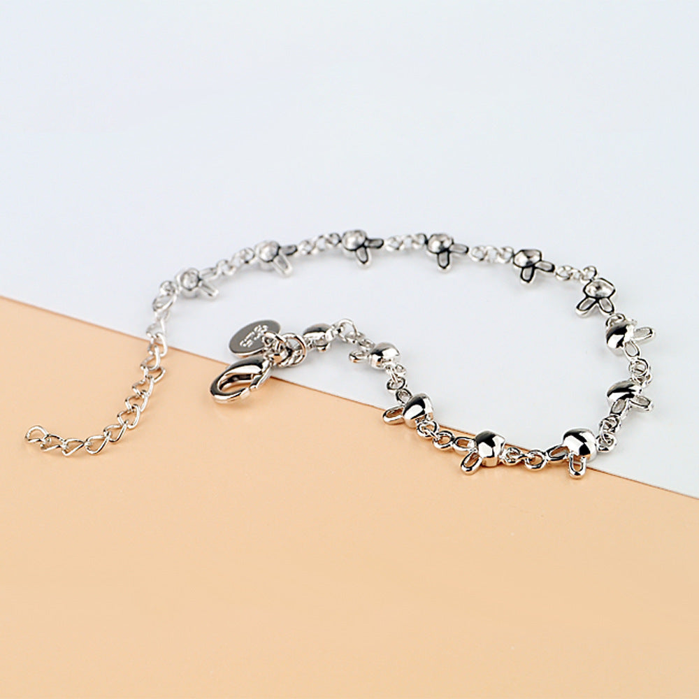 Platinum Rabbit Bracelet