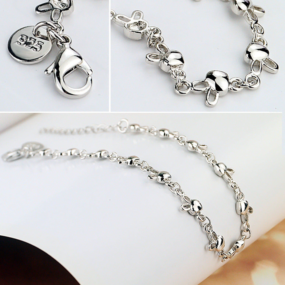 Platinum Rabbit Bracelet