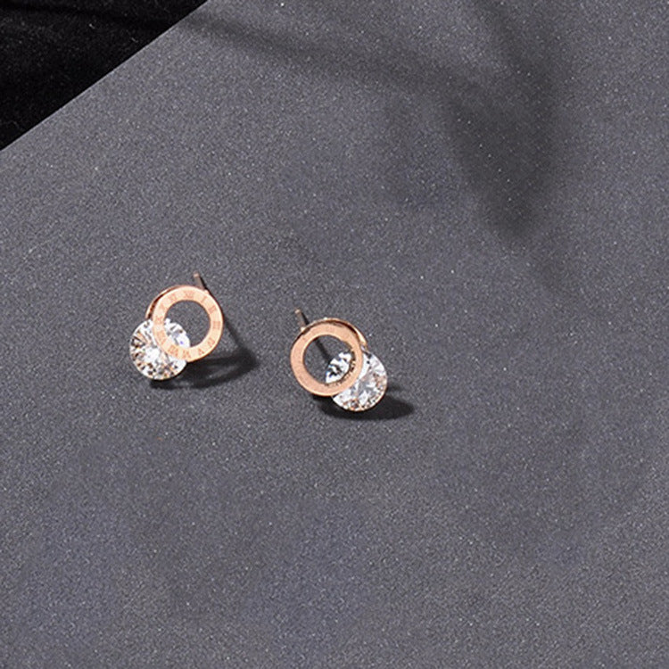 Sleek Core Titanium Steel Earrings