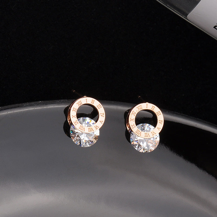 Sleek Core Titanium Steel Earrings