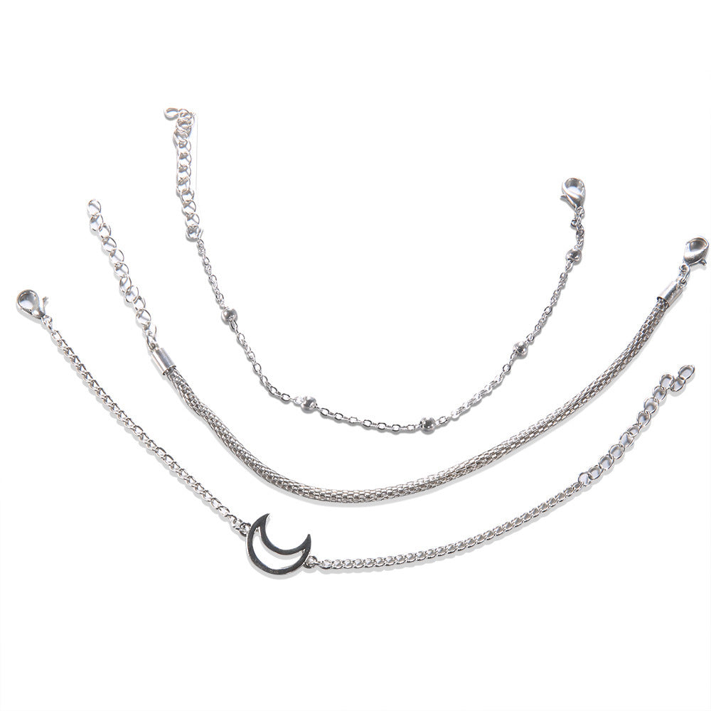 Moon Anklet Set