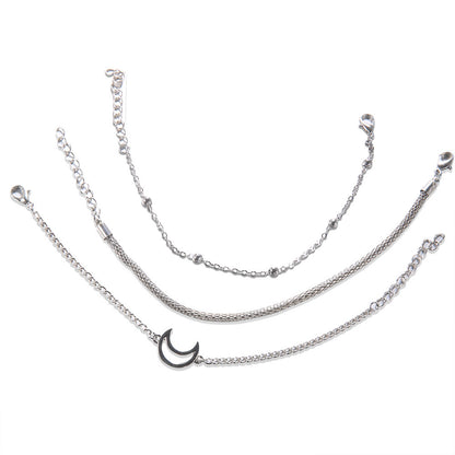 Moon Anklet Set