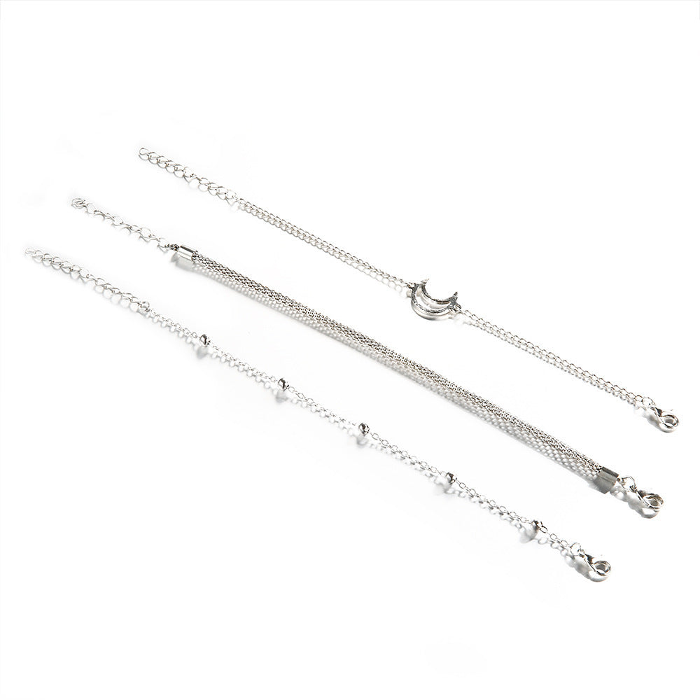 Moon Anklet Set