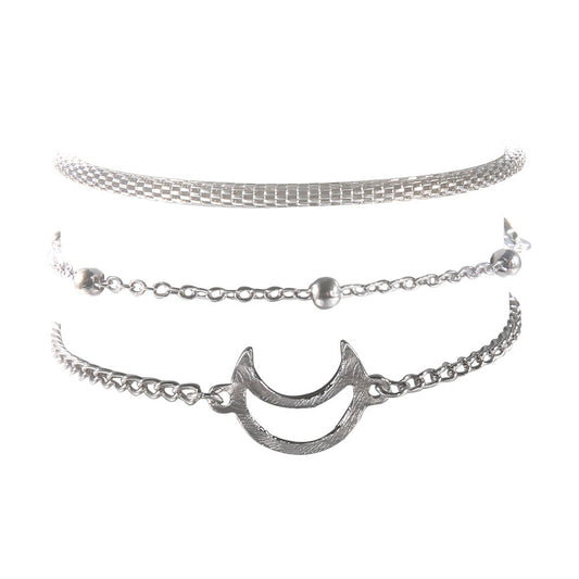 Moon Anklet Set