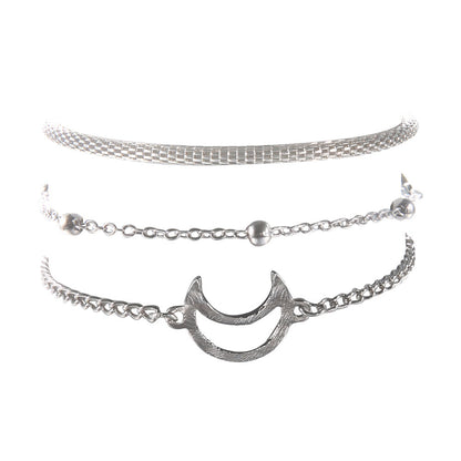 Moon Anklet Set