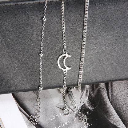Moon Anklet Set