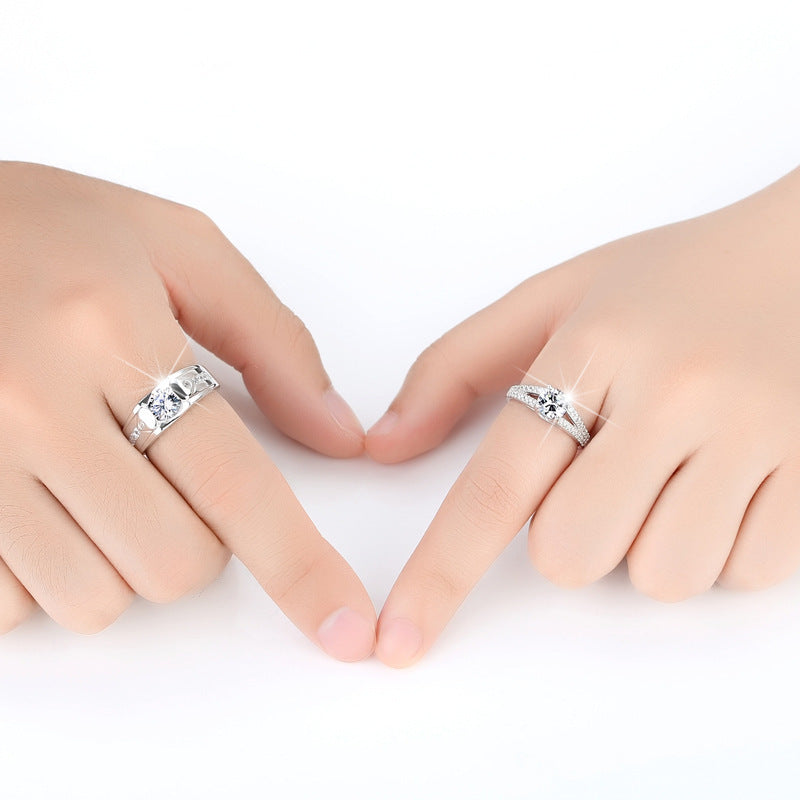 Radiant Love Diamond Rings