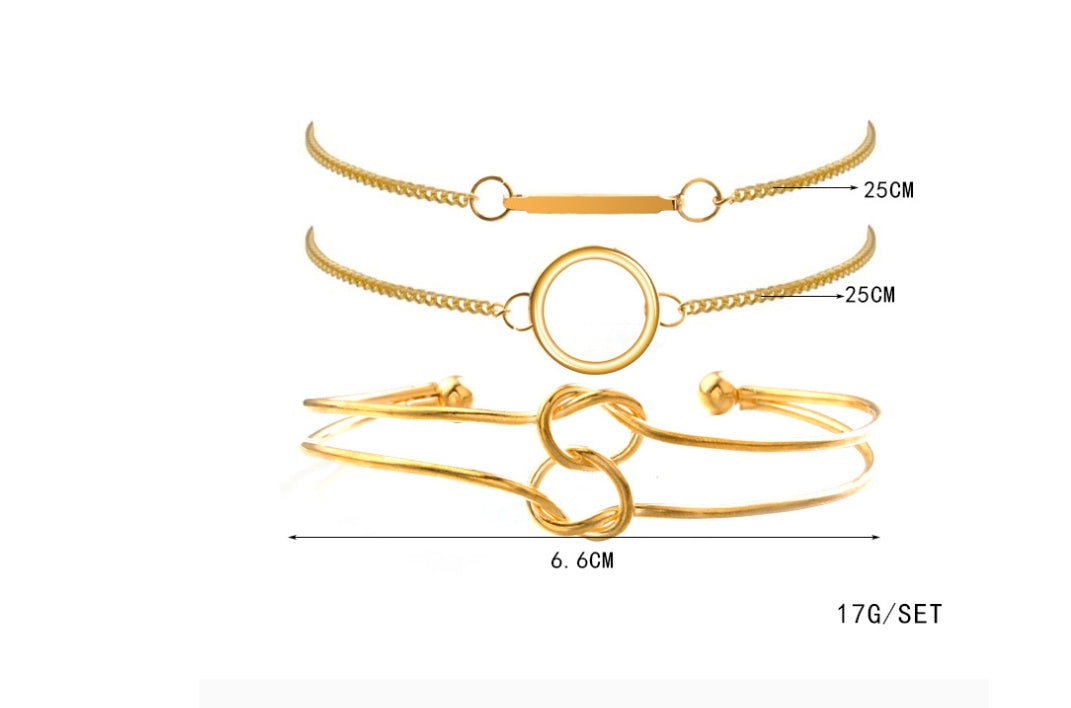 Modyle Crystal Heart Wedding Bracelets Collection