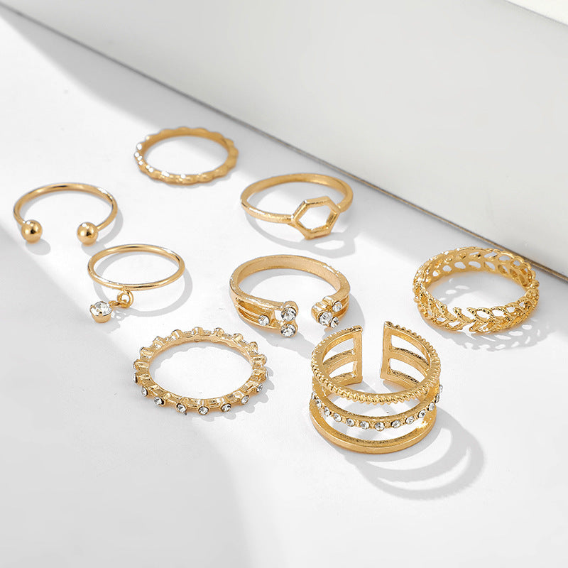Radiant Stacks Diamond Ring Collection