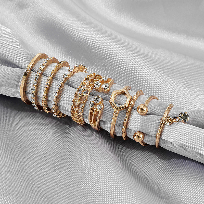 Radiant Stacks Diamond Ring Collection