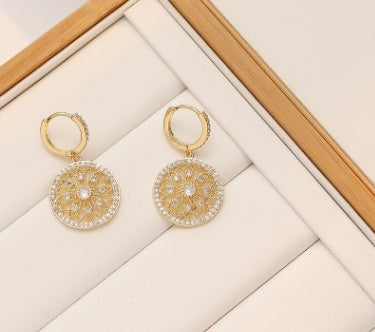 Aurora Gleam Pin Earrings