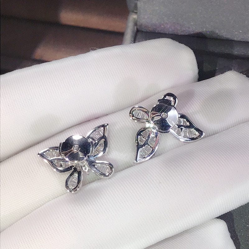 Celestial Butterfly Diamond Earrings