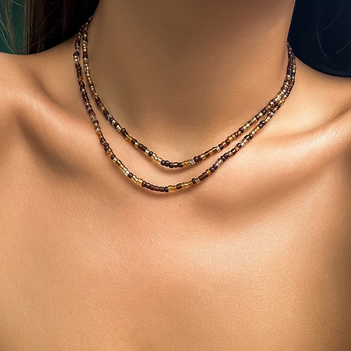 Starfish Shell Duo Necklace
