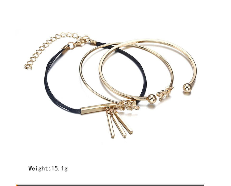 Modyle Crystal Heart Wedding Bracelets Collection