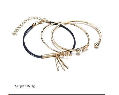 Modyle Crystal Heart Wedding Bracelets Collection