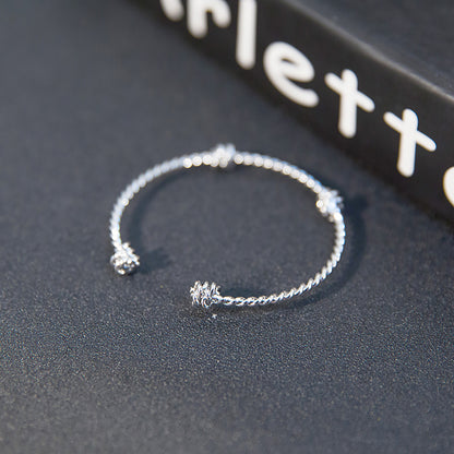 Trinity Knot Open Cuff Bracelets