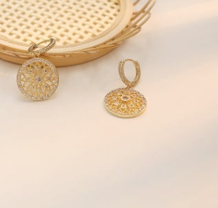 Aurora Gleam Pin Earrings