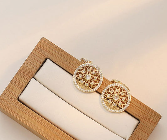 Aurora Gleam Pin Earrings