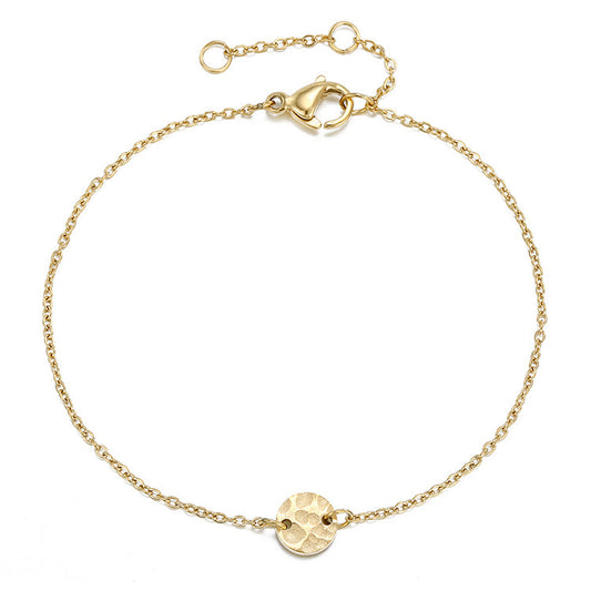 Solstice Glow Geometric Round Bracelet