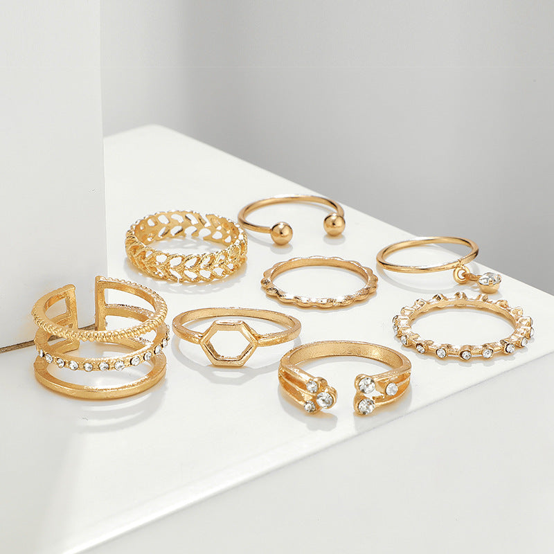 Radiant Stacks Diamond Ring Collection