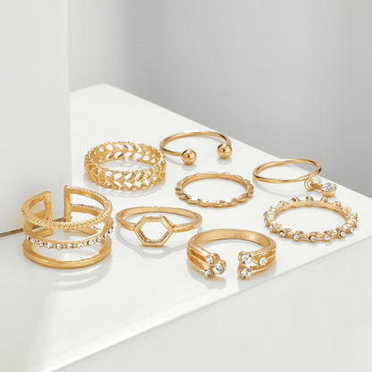Radiant Stacks Diamond Ring Collection