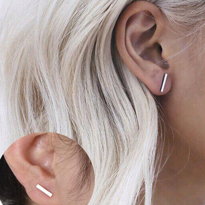 Sleek Essence Flat Earrings