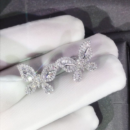 Celestial Butterfly Diamond Earrings