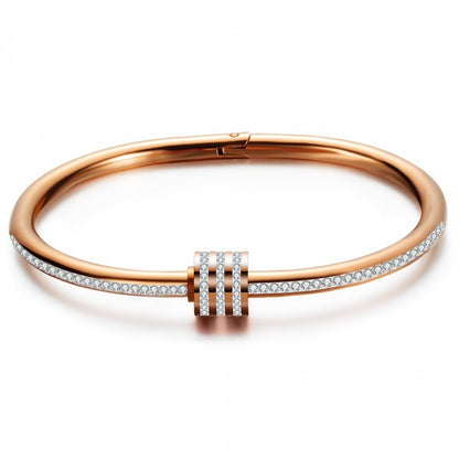 Triple Row Clay Bracelet