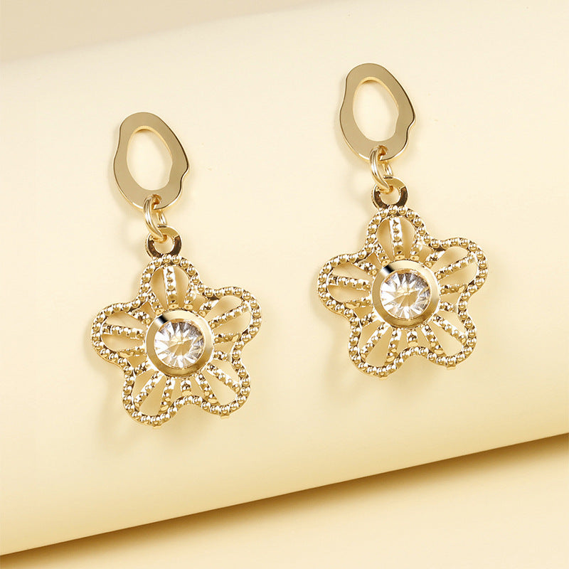 Essence Trio: Round & Simple Fashion Earrings