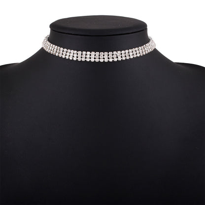 Trendy Rhinestone Sparkle Necklace