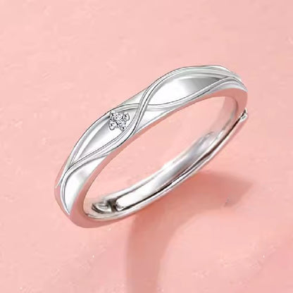 Whisker Charm Couple Rings