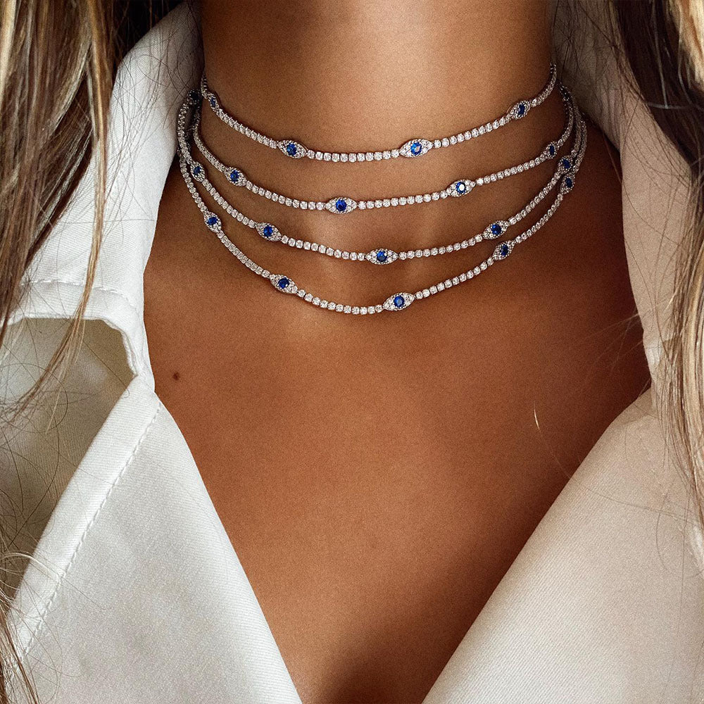 Enchanted  Angel Eye Necklace