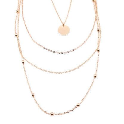Glimmer Tassel Clavicle Necklace