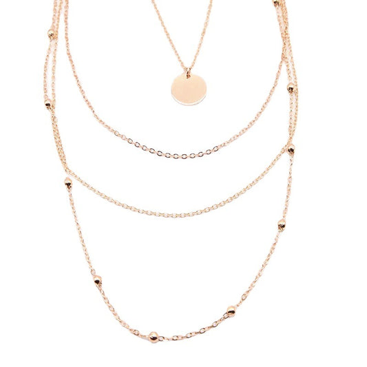 Glimmer Tassel Clavicle Necklace